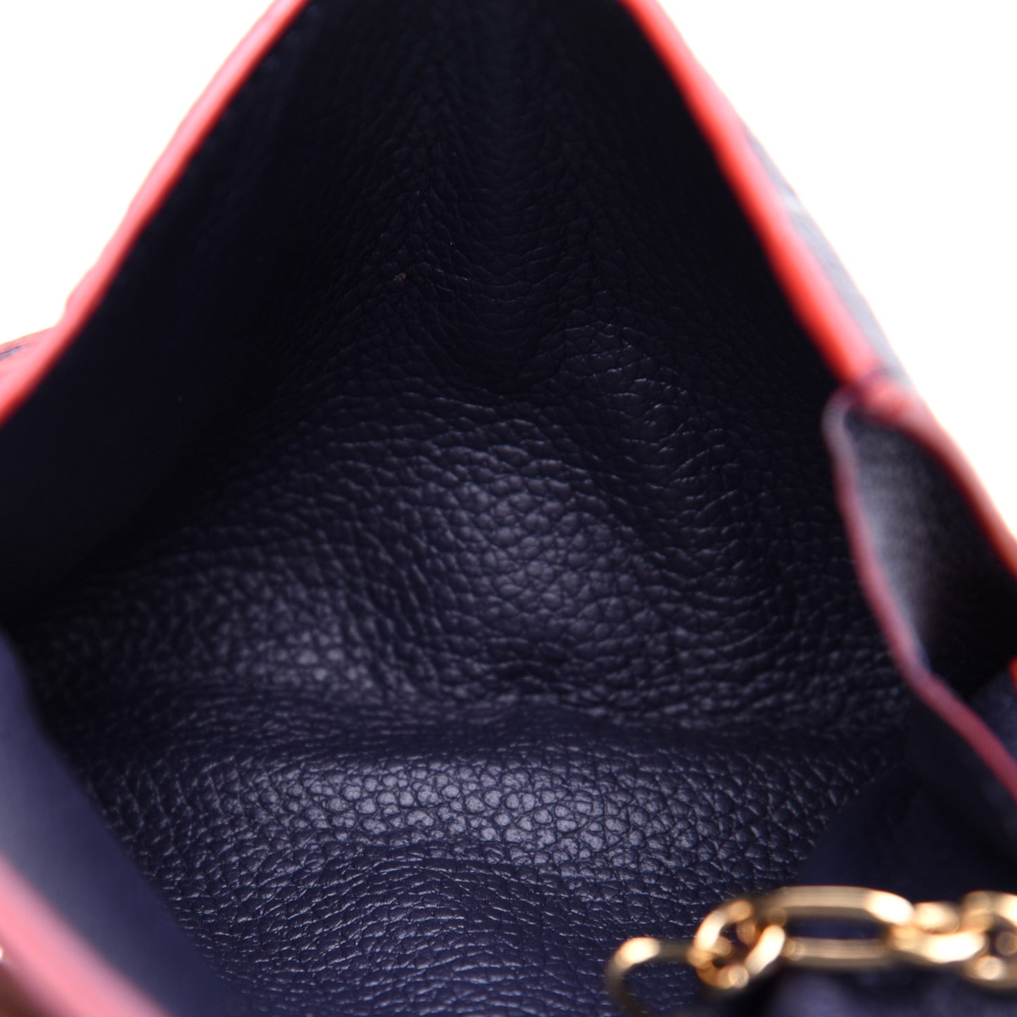 Empreinte Key Pouch Marine Rouge