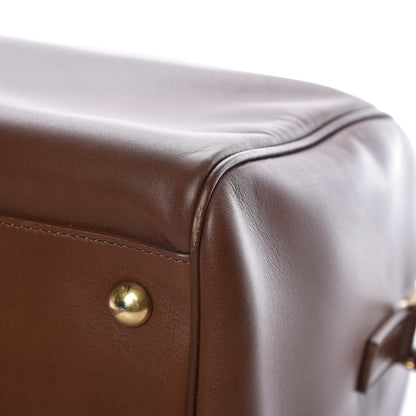 Saint Laurent Calfskin Classic Duffle 6 Havane 10 of 20