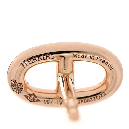 Hermes 18K Rose Gold TPM Farandole Stud Earrings 4 of 5