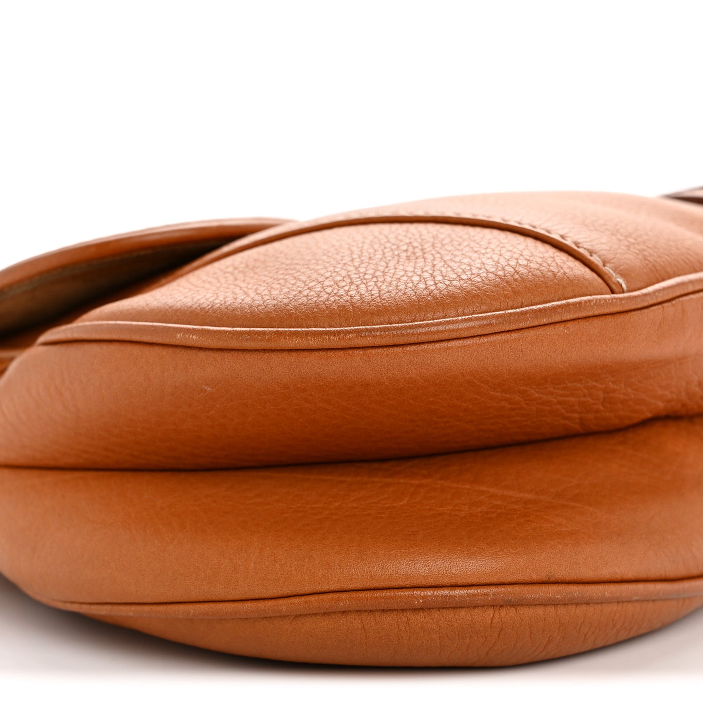 Calfskin Saddle Bag Tan