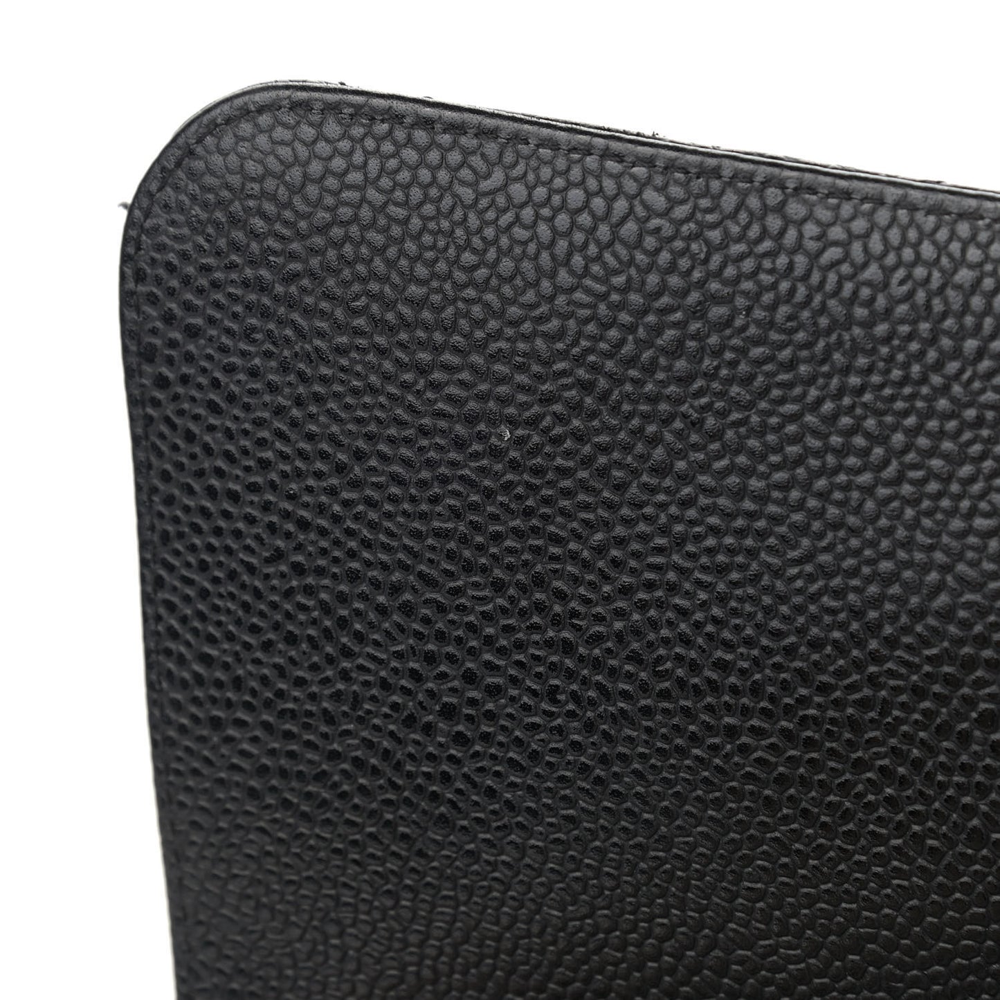 Caviar Quilted Maxi Single Flap Black