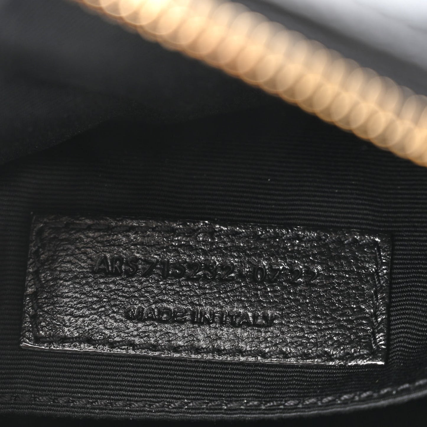 Calfskin Matelasse Monogram Lou Camera Bag Black