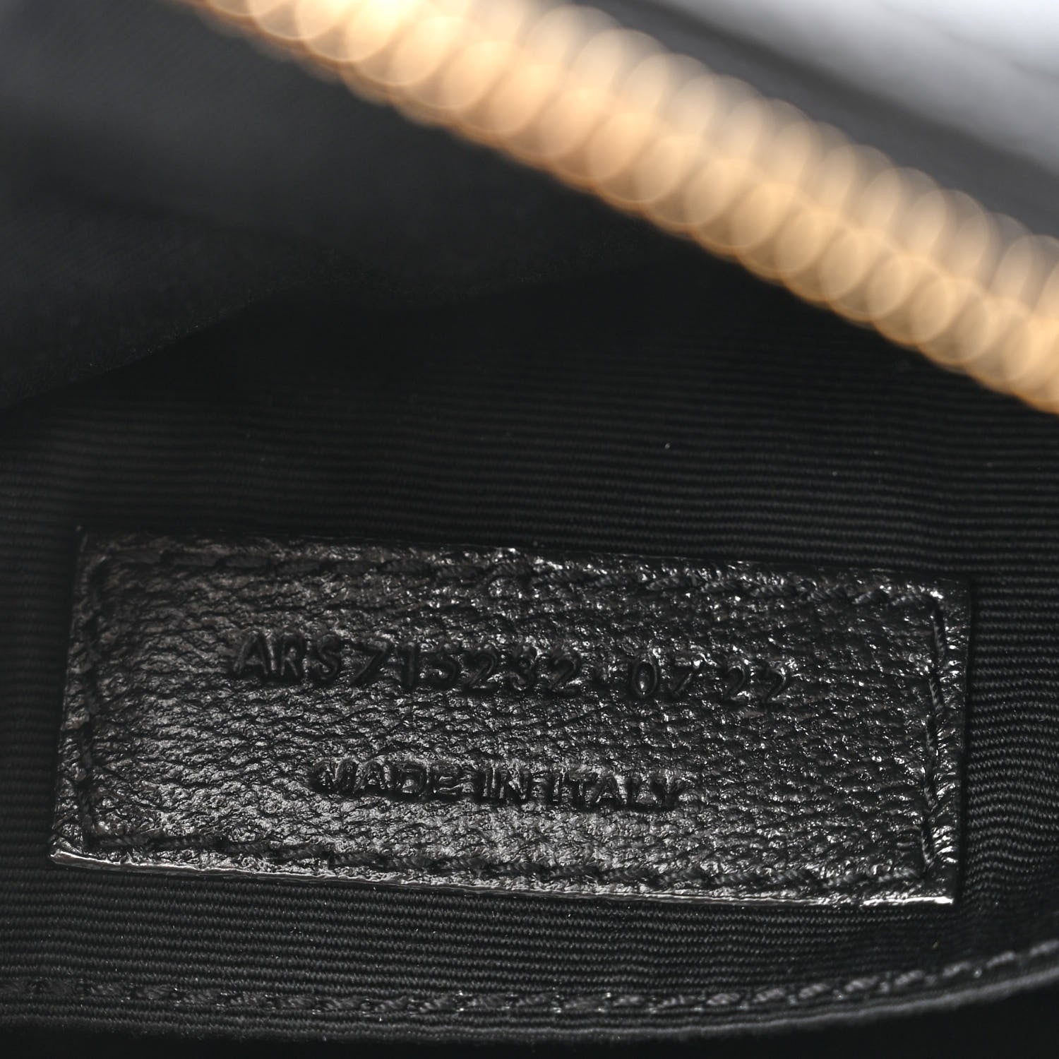 Saint Laurent Calfskin Matelasse Monogram Lou Camera Bag Black 7 of 10
