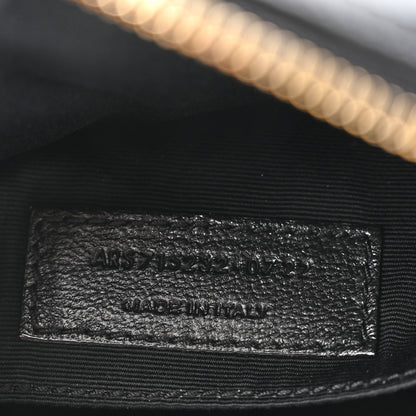Saint Laurent Calfskin Matelasse Monogram Lou Camera Bag Black 7 of 10
