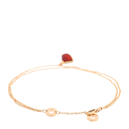 Bulgari 18K Rose Gold Carnelian Divas' Dream Bracelet SM 2 of 4