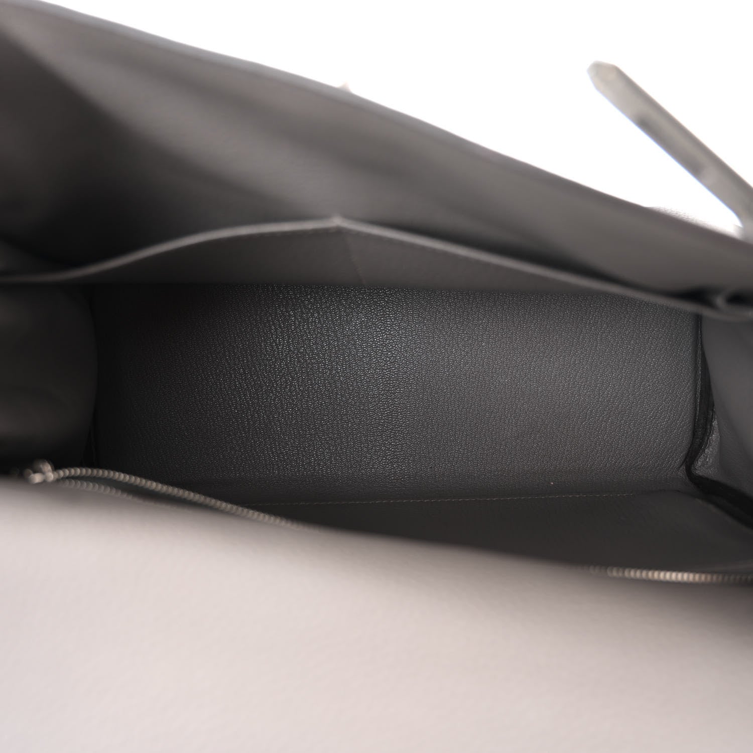 Hermes Togo Kelly Retourne 28 Gris Meyer 5 of 11