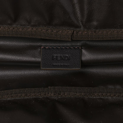 Fendi Wool FF 1974 Organizer Beige Cammello Sand 6 of 11
