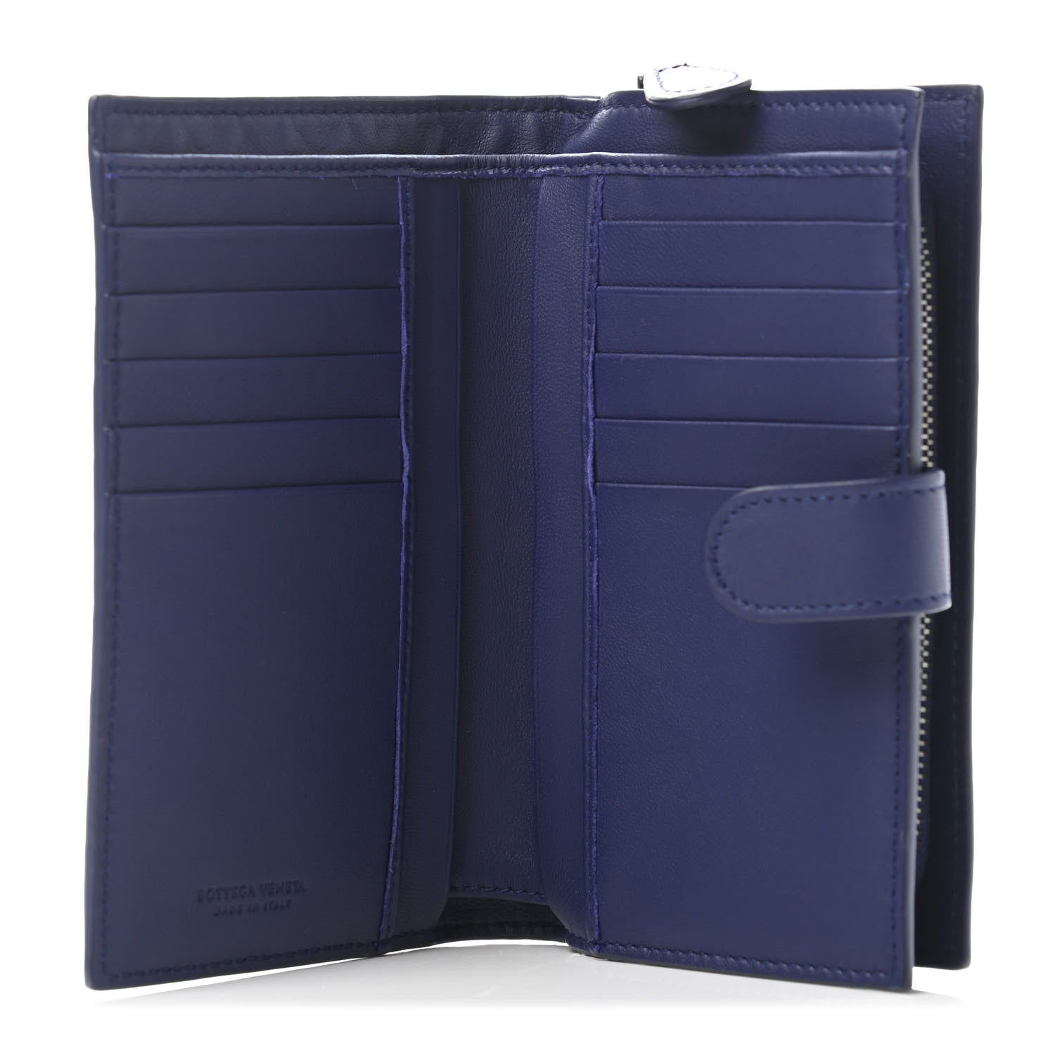 Bottega Veneta Nappa Intrecciato Continental Wallet Atlantic 4 of 4