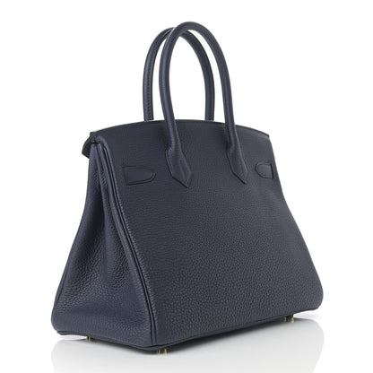 Hermes Togo Birkin 30 Bleu Nuit 3 of 17
