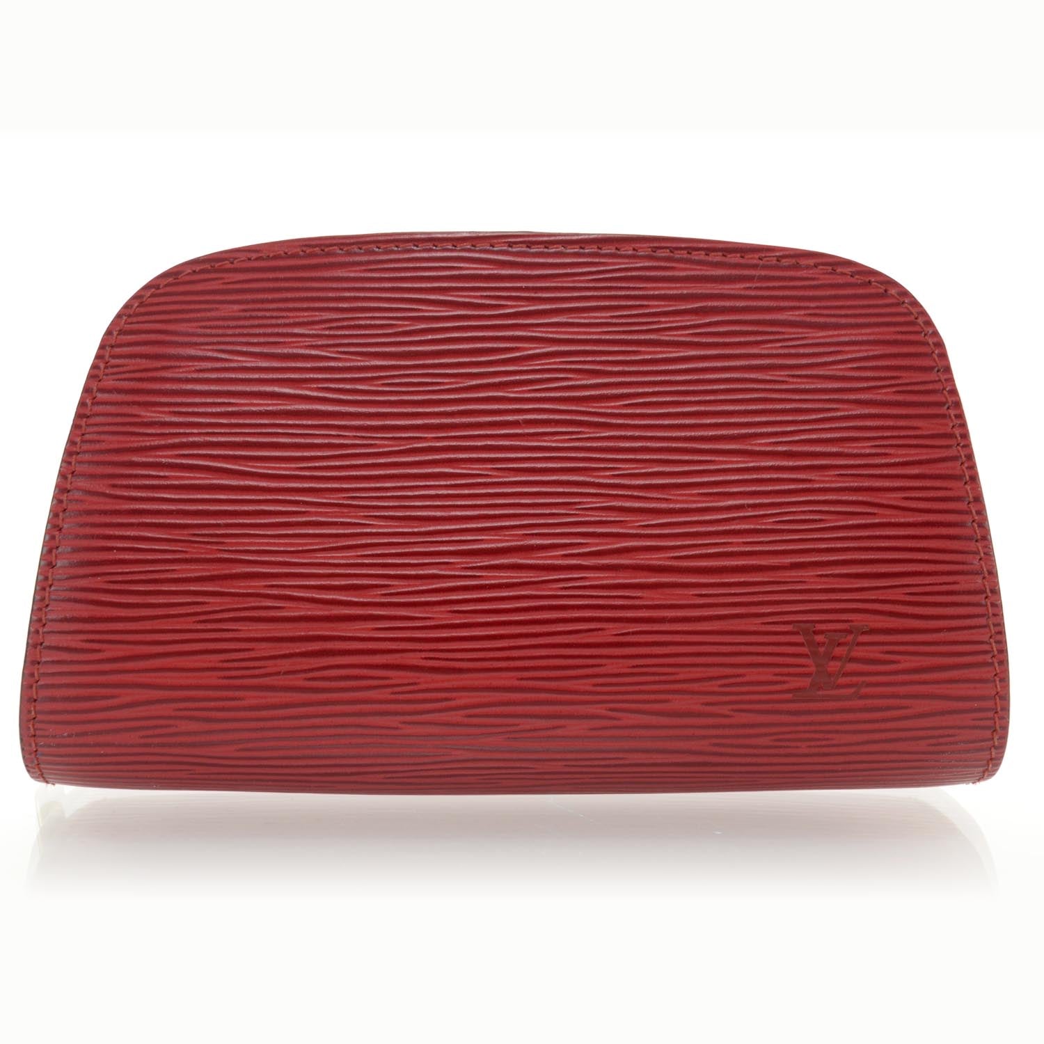 Louis Vuitton Epi Dauphine Cosmetic Pouch Red 1 of 7