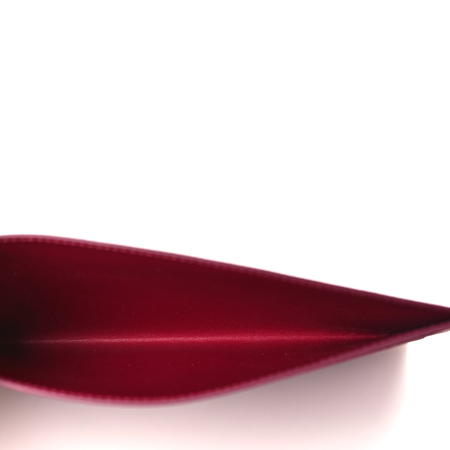 Calfskin Felicie Card Holder Insert Fuchsia