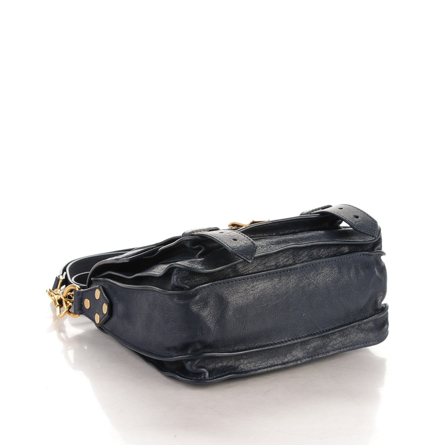 Lambskin PS1 Pouch Messenger Midnight