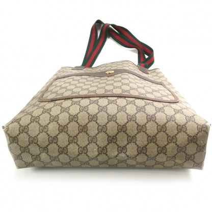 Gucci Monogram Web Tote Ebony 4 of 10