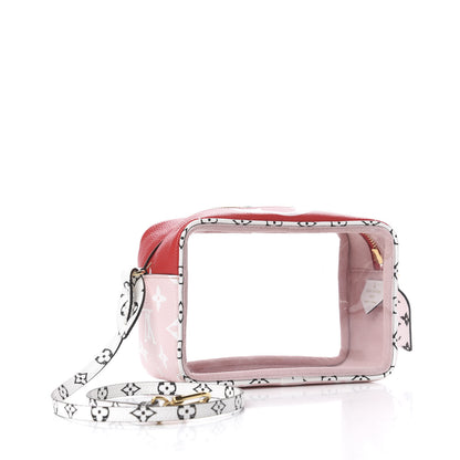 Louis Vuitton Monogram Giant Beach Pouch Rouge 2 of 10