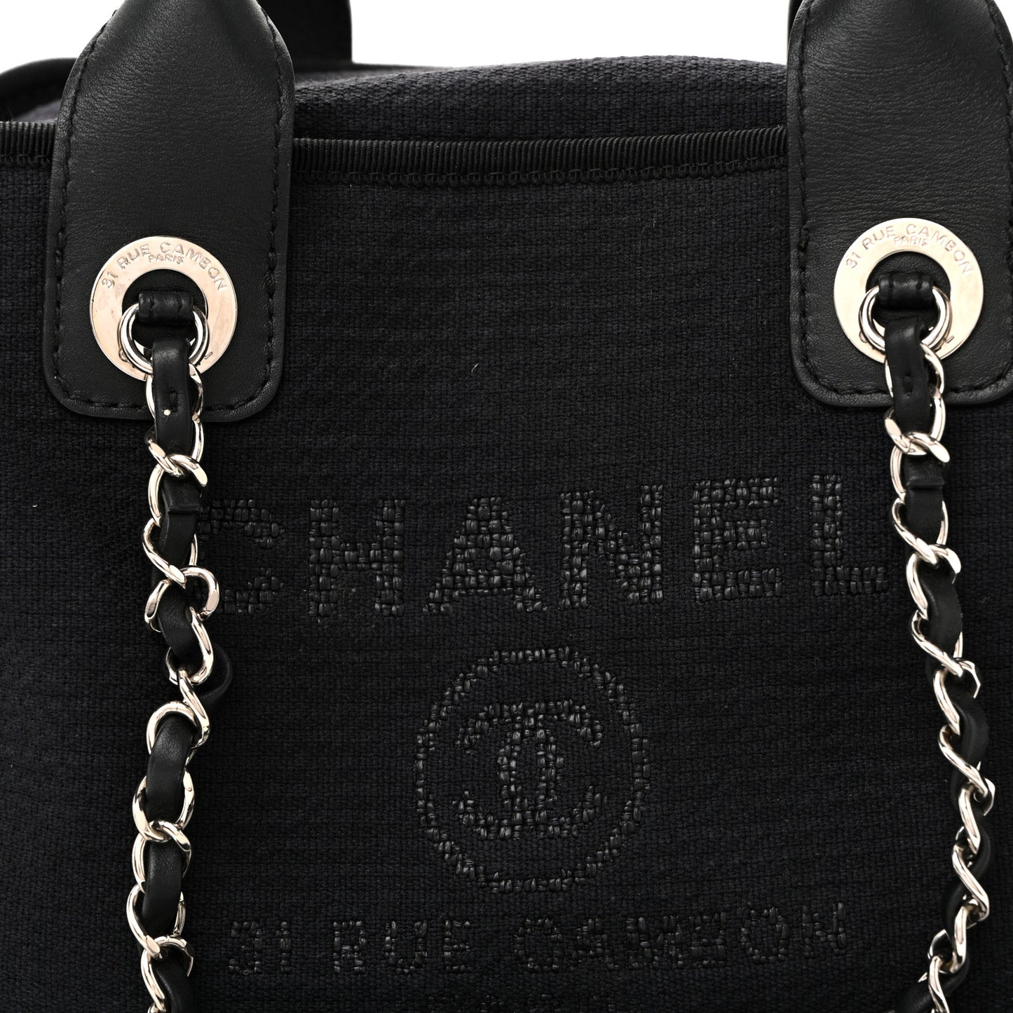 Mixed Fibers Deauville Bowling Bag Black