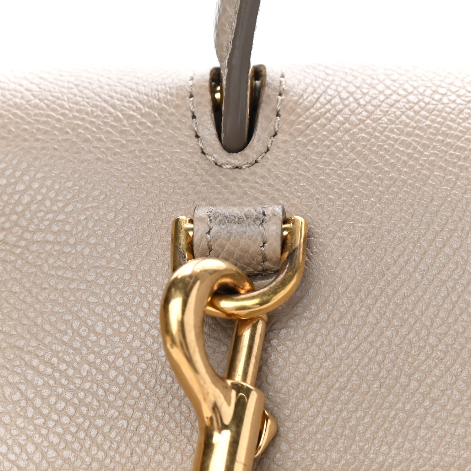 Celine Grained Calfskin Mini Belt Bag Light Taupe 9 of 12