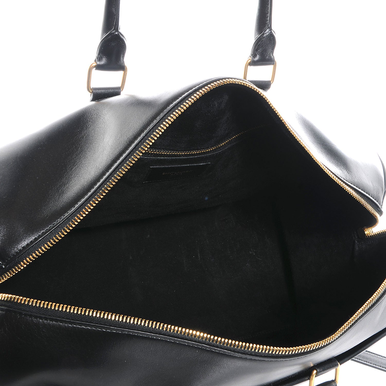 Saint Laurent Smooth Leather Classic Duffle 12 Black 5 of 9