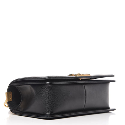 Chanel Caviar Quilted Medium Boy Flap Black 4 of 12