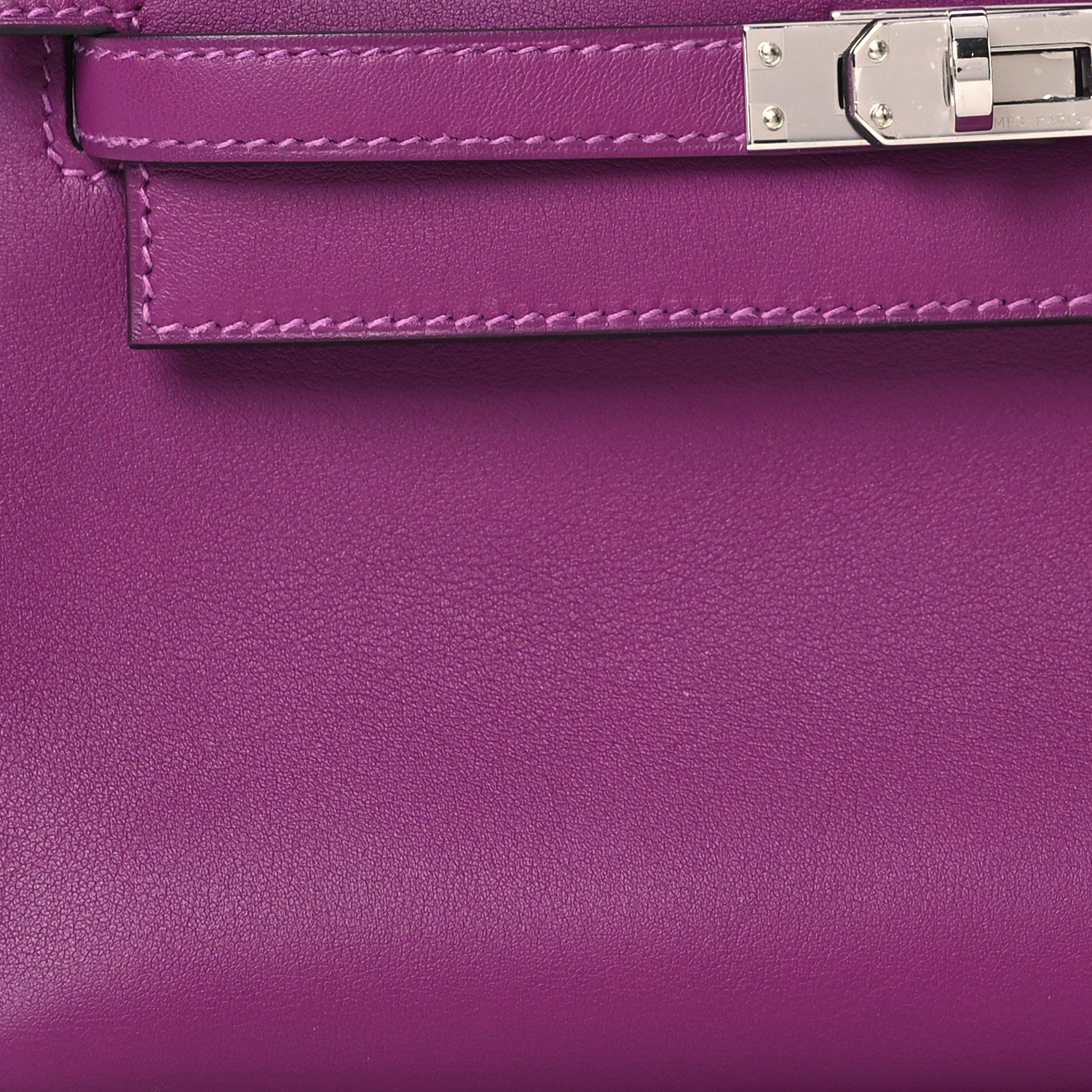 Hermes Swift Kelly Pochette Clutch Anemone 8 of 15