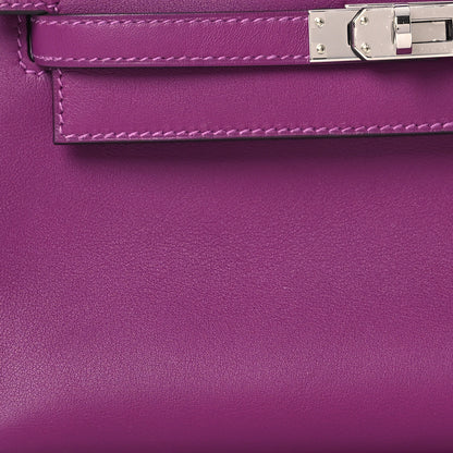 Hermes Swift Kelly Pochette Clutch Anemone 8 of 15
