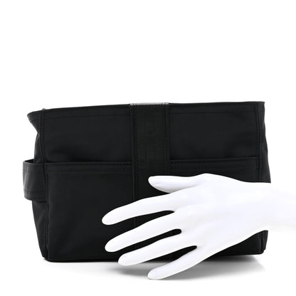 Hermes Nylon Acapulco Toiletry Bag Black 2 of 7