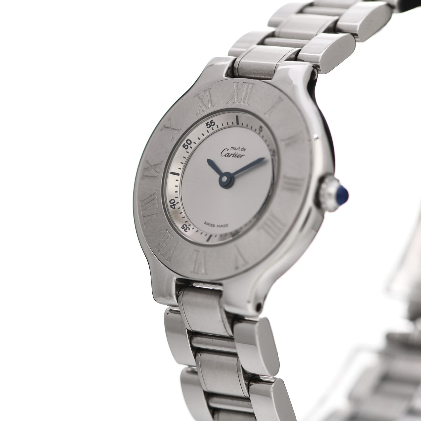 Stainless Steel 28mm Must De 21 Quartz Watch