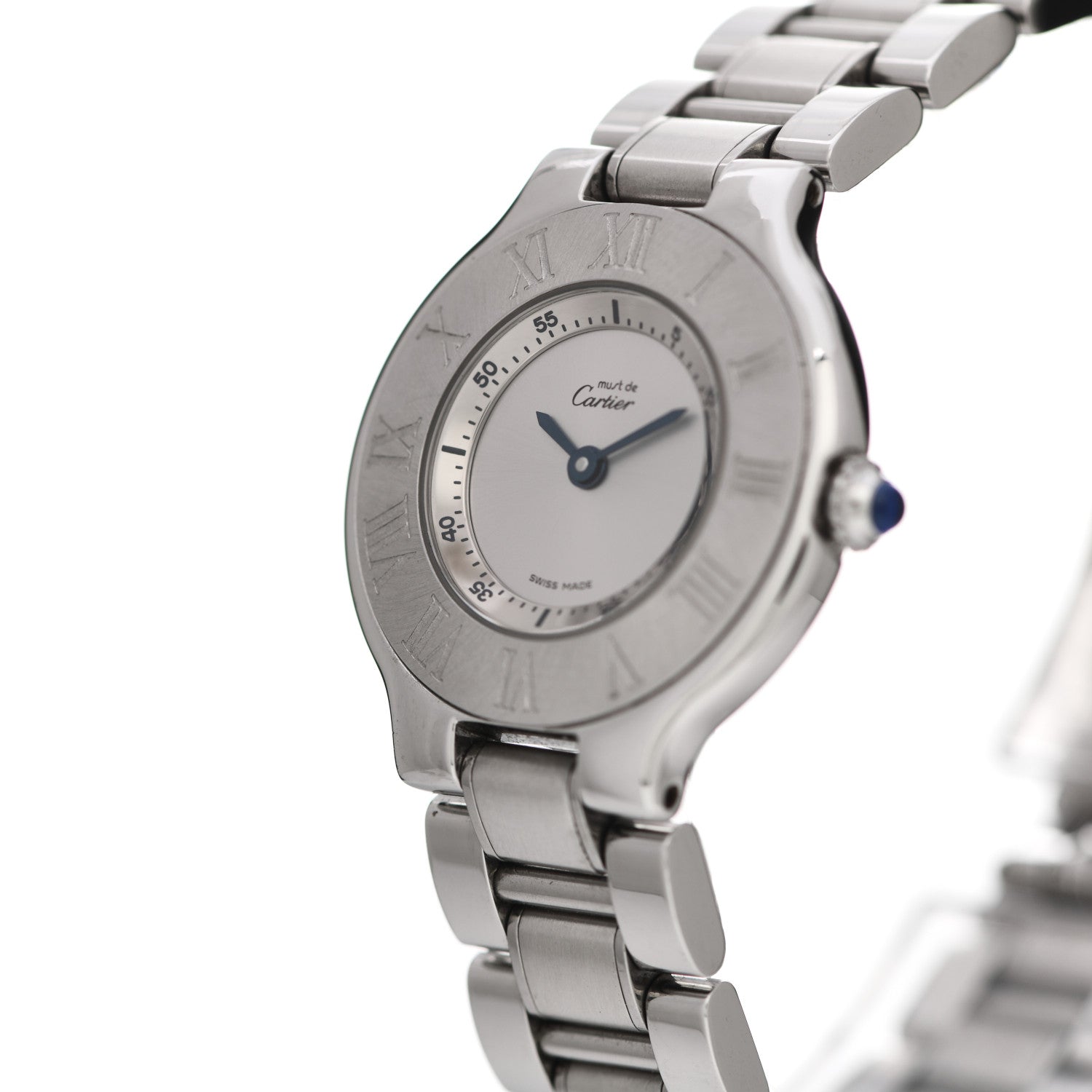 Cartier Stainless Steel 28mm Must De 21 Quartz Watch 5 of 6