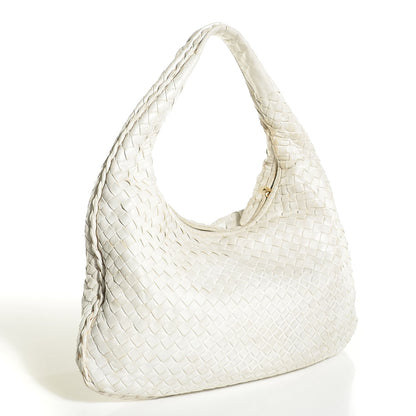 Bottega Veneta Nappa Intrecciato Medium Veneta Hobo White 3 of 9