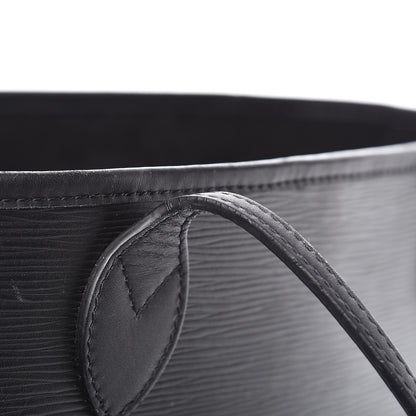 Louis Vuitton Epi Neverfull MM Black 9 of 13