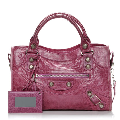Balenciaga Agneau Giant 21 Silver Hardware City Magenta 1 of 13