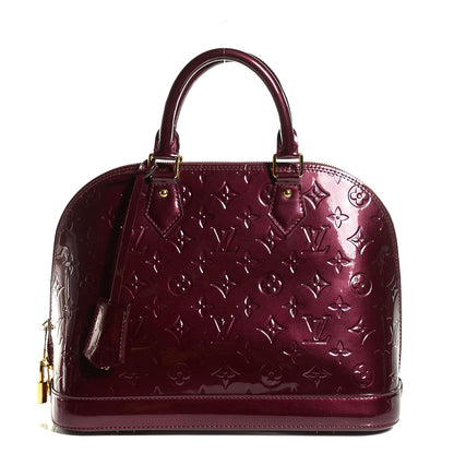 Louis Vuitton Vernis Alma PM Rouge Fauviste 1 of 7