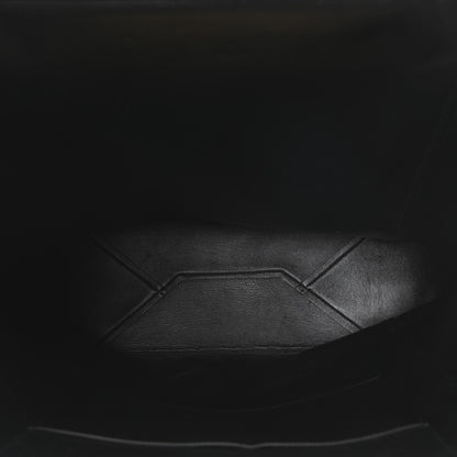 Celine Calfskin Clasp Horizontal Cabas Black 5 of 10