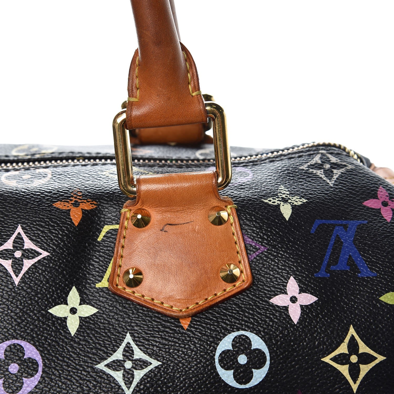 Louis Vuitton Monogram Multicolor Speedy 30 Black 19 of 19
