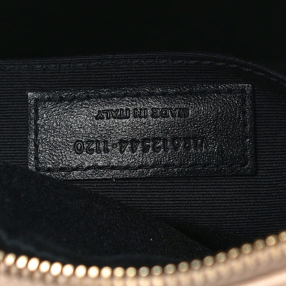 Saint Laurent Calfskin Matelasse Monogram Lou Camera Bag Dark Latte 7 of 13