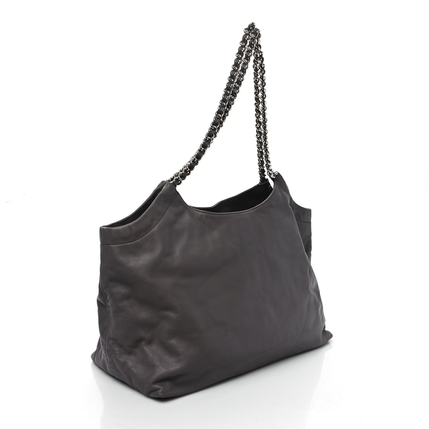 Soft Calf Chain Tote Bambu
