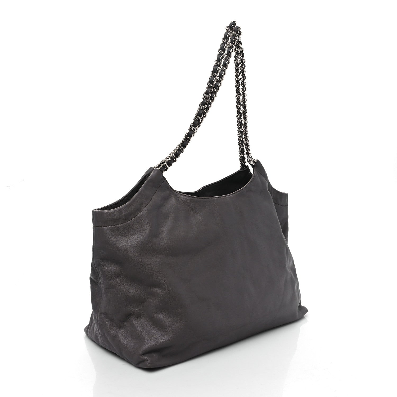 Prada Soft Calf Chain Tote Bambu 3 of 8