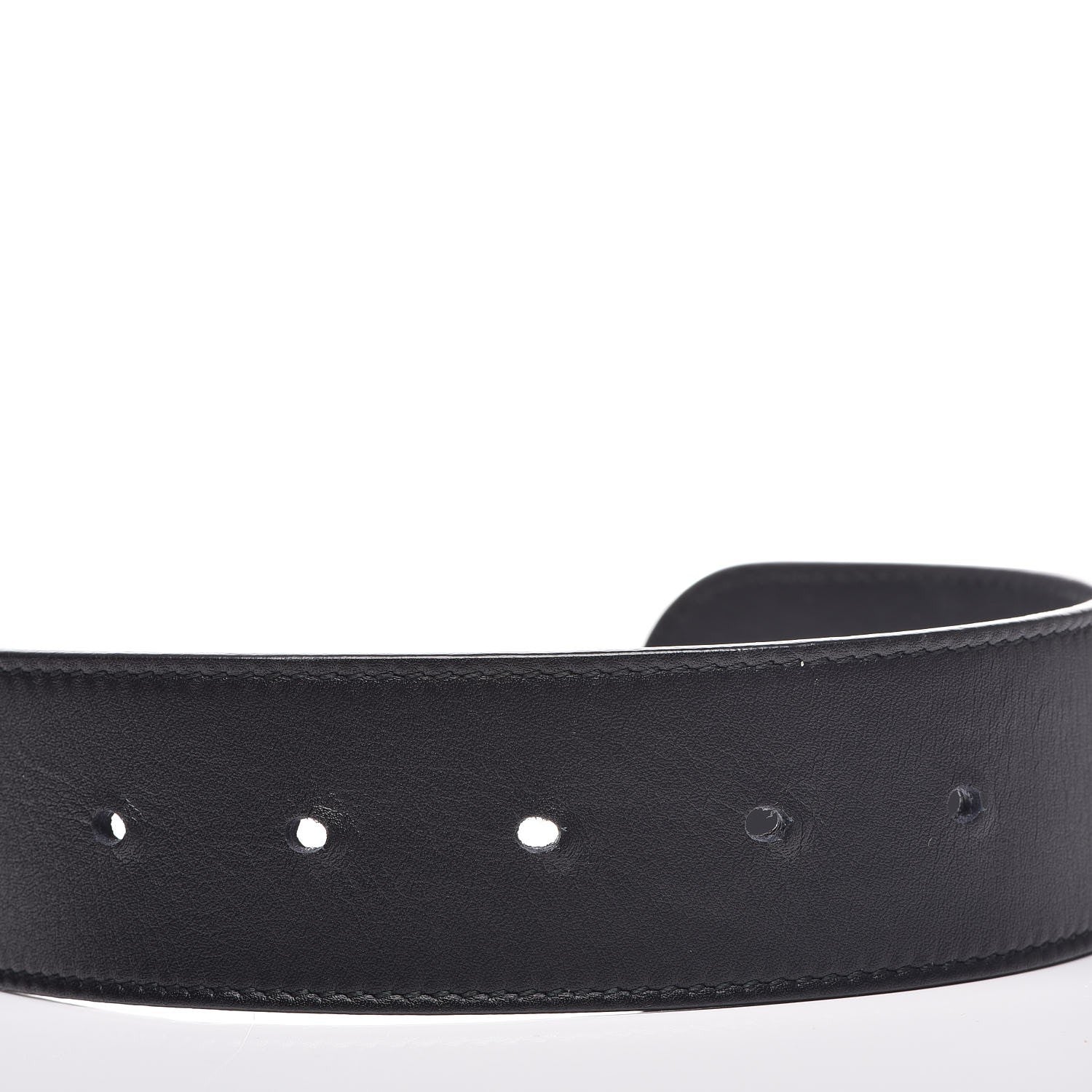 Gucci Calfskin Double G 40mm Belt 90 36 Black 5 of 7