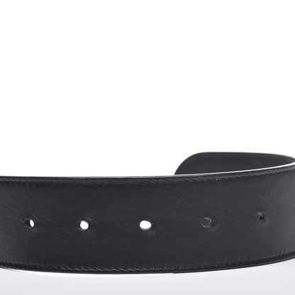 Gucci Calfskin Double G 40mm Belt 90 36 Black 5 of 7