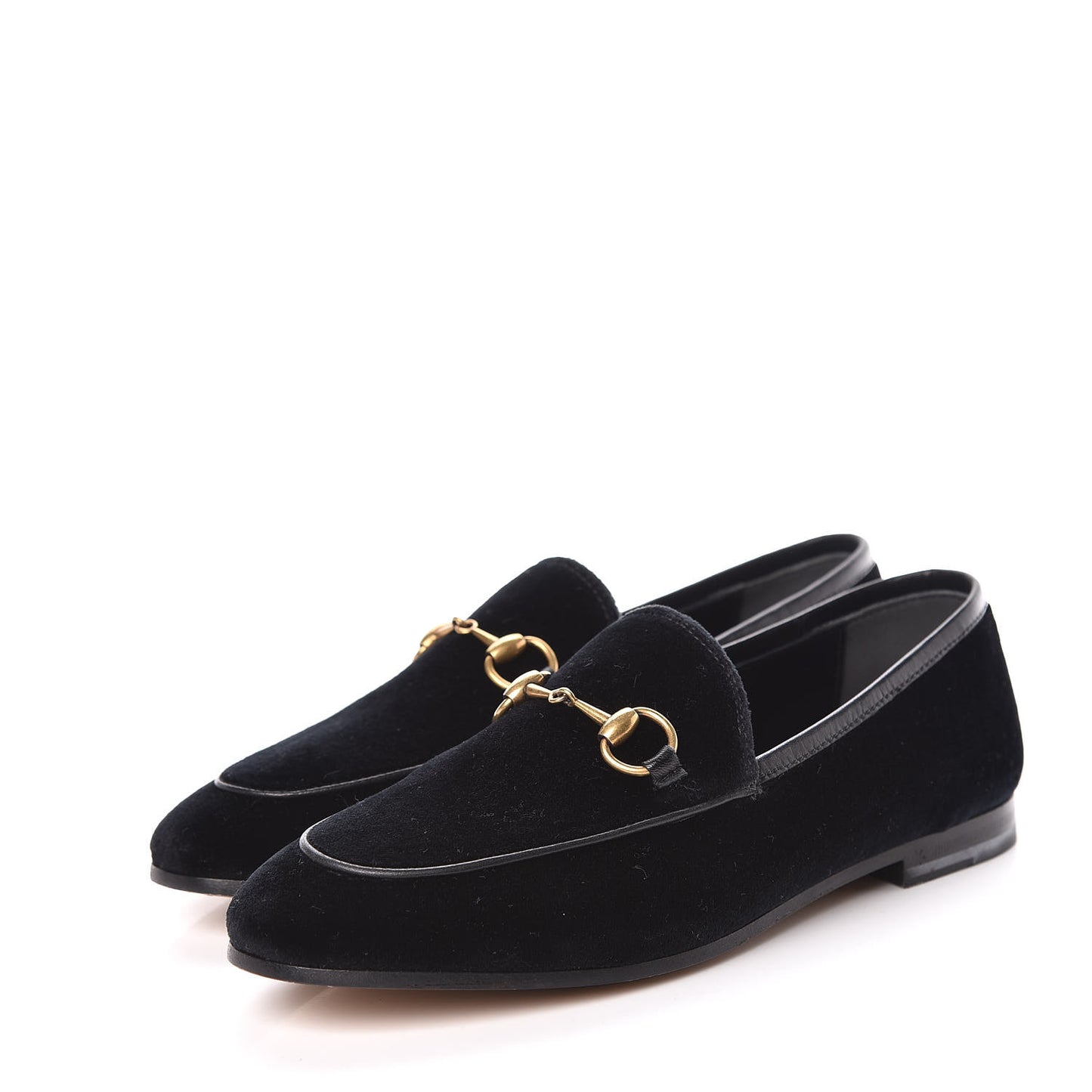 Velvet Horsebit Womens Jordaan Loafers 35 Black
