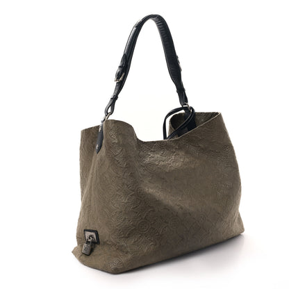 Louis Vuitton Monogram Lambskin Antheia Hobo GM Fumee 3 of 8