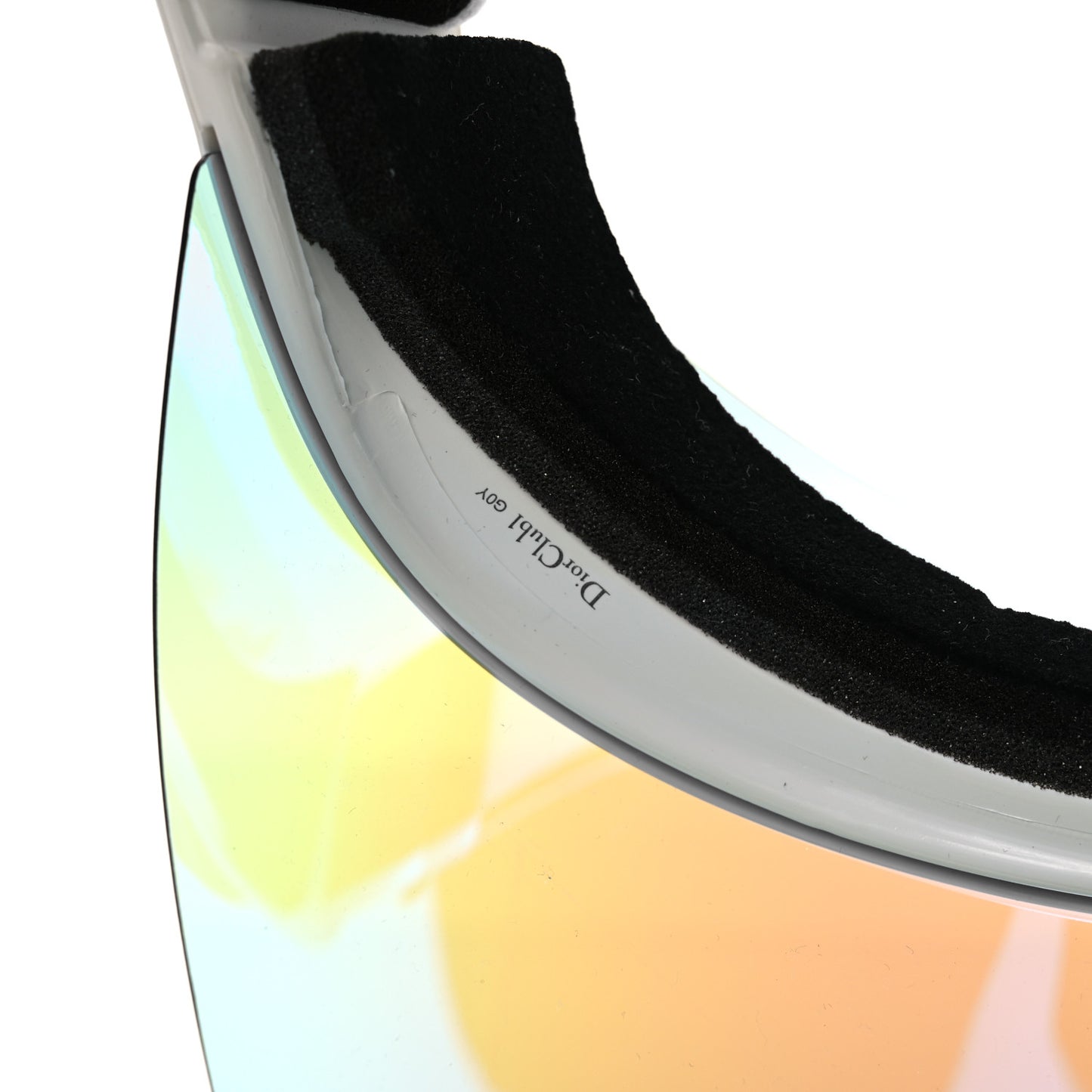 Mirrored DiorClub1 Sun Visor Blue