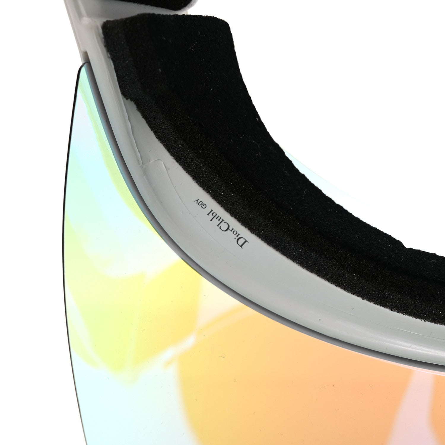 Christian Dior Mirrored DiorClub1 Sun Visor Blue 9 of 10