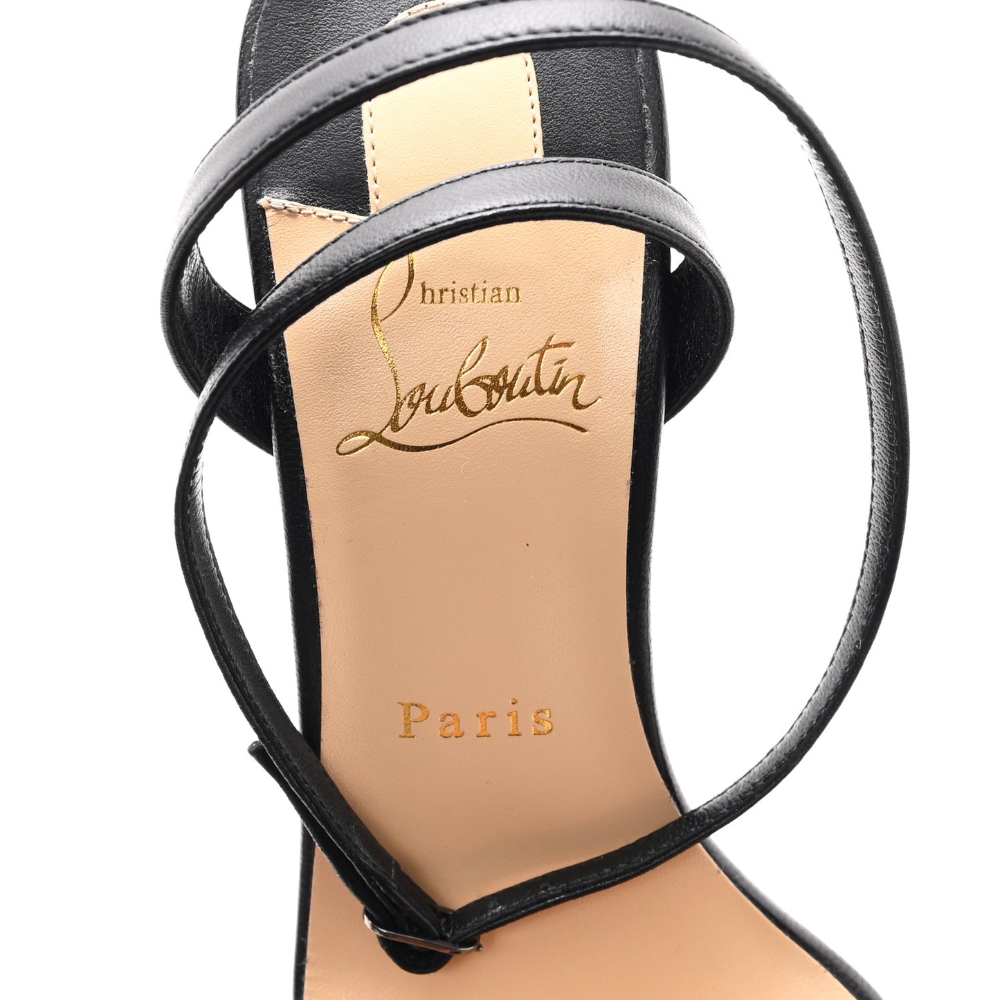 Nappa Loubi Queen 120 Pumps 39 Black