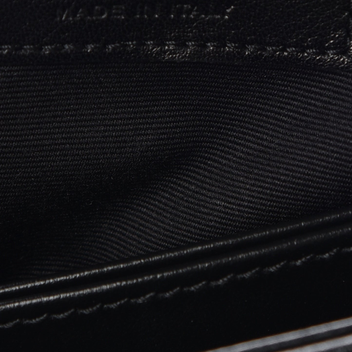 Calfskin Y Quilted Monogram Toy Loulou Crossbody Bag Black