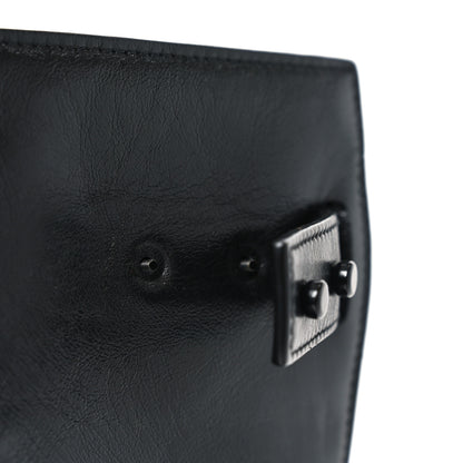 Saint Laurent Textured Patent Large Souple Sac De Jour Black 9 of 11