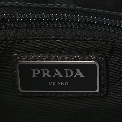 Prada Re-Nylon Saffiano Belt Bag L Black 6 of 8