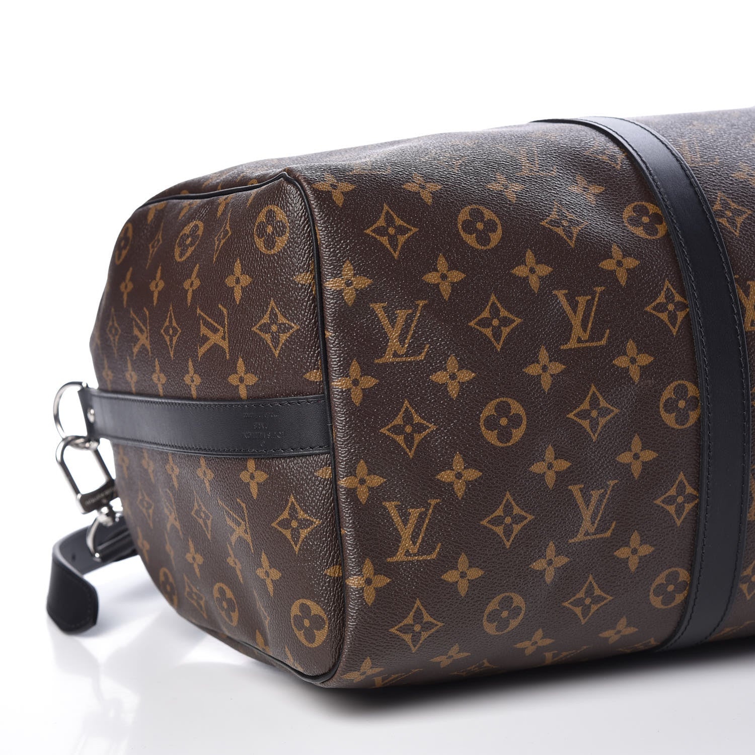 Louis Vuitton Monogram Macassar Keepall Bandouliere 45 5 of 9