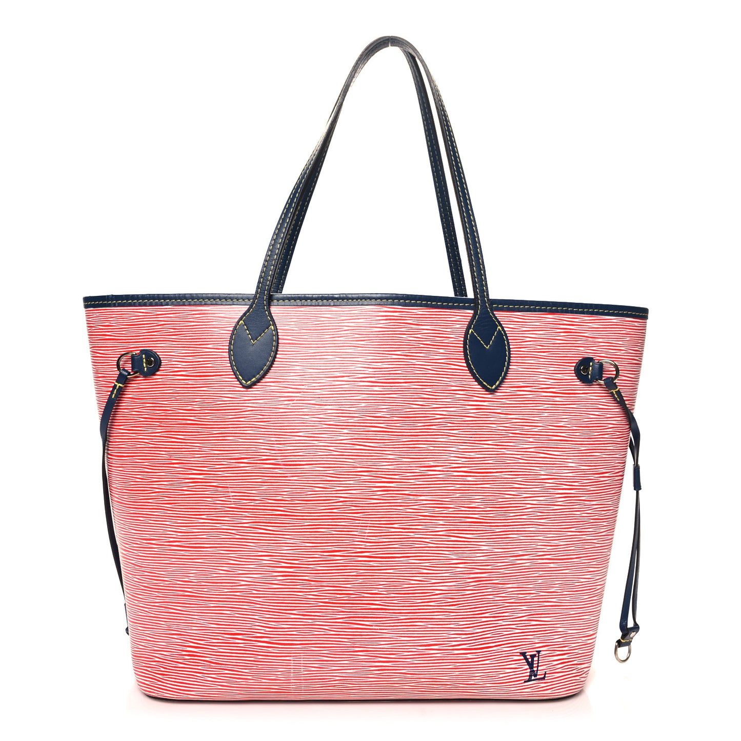 Epi Neverfull MM Denim Red