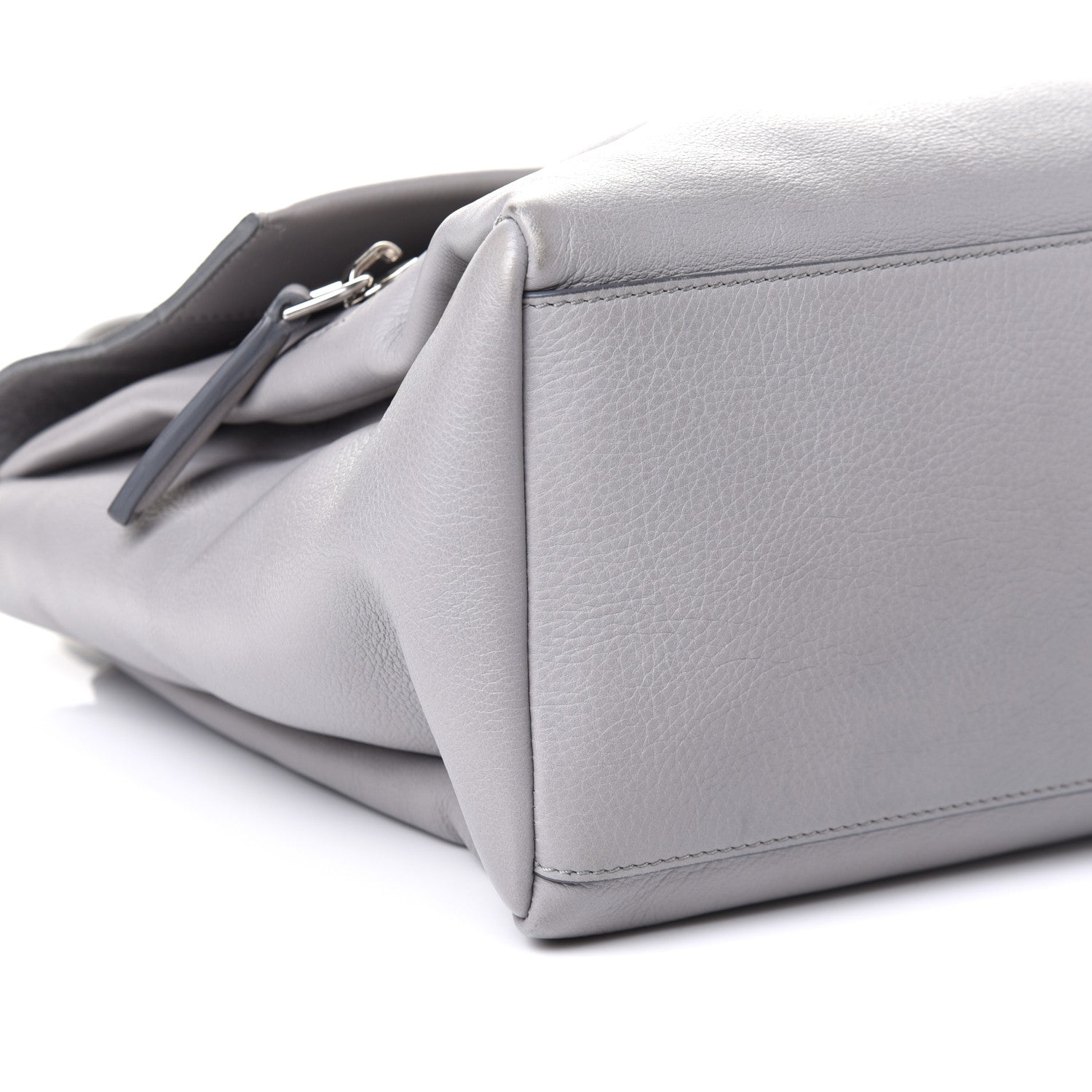 Givenchy Grained Calfskin Medium Pandora Pure Flap Bag Pearl Grey 16 of 19