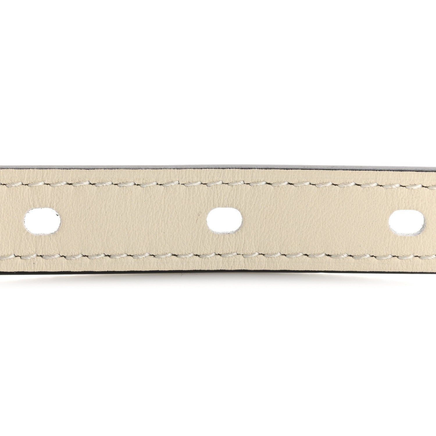 Hermes Epsom Swift 13mm Lucky 15 Belt 80 32 Nata Jaune Milton 4 of 6